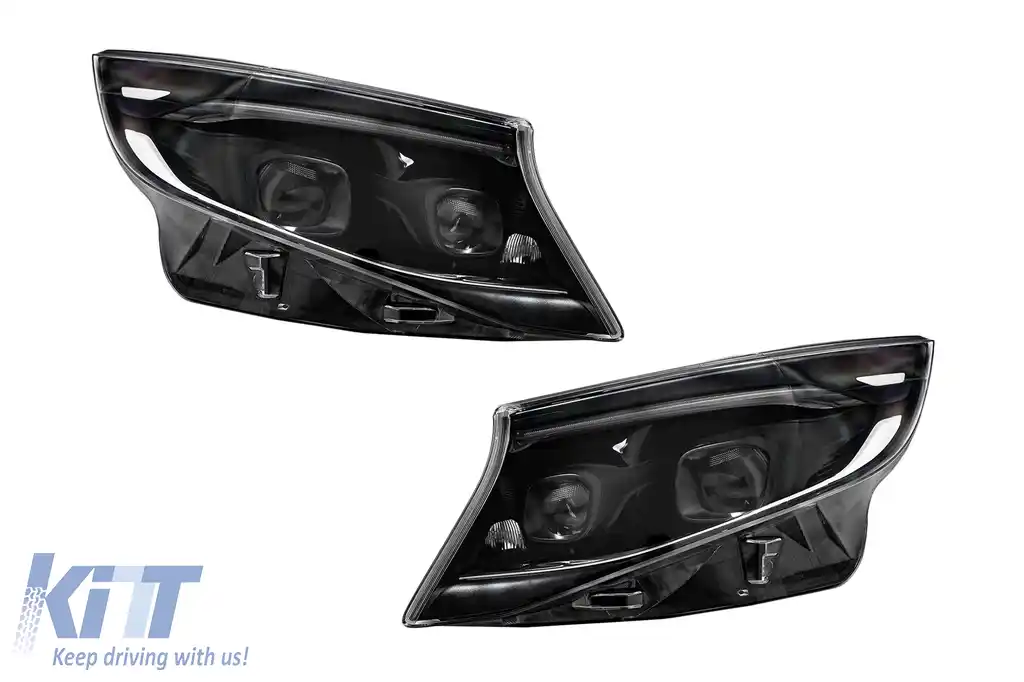 Pachet Exterior Complet compatibil cu Mercedes Vito  (2016-2023) Conversie la  2024 V Design-image-6127328