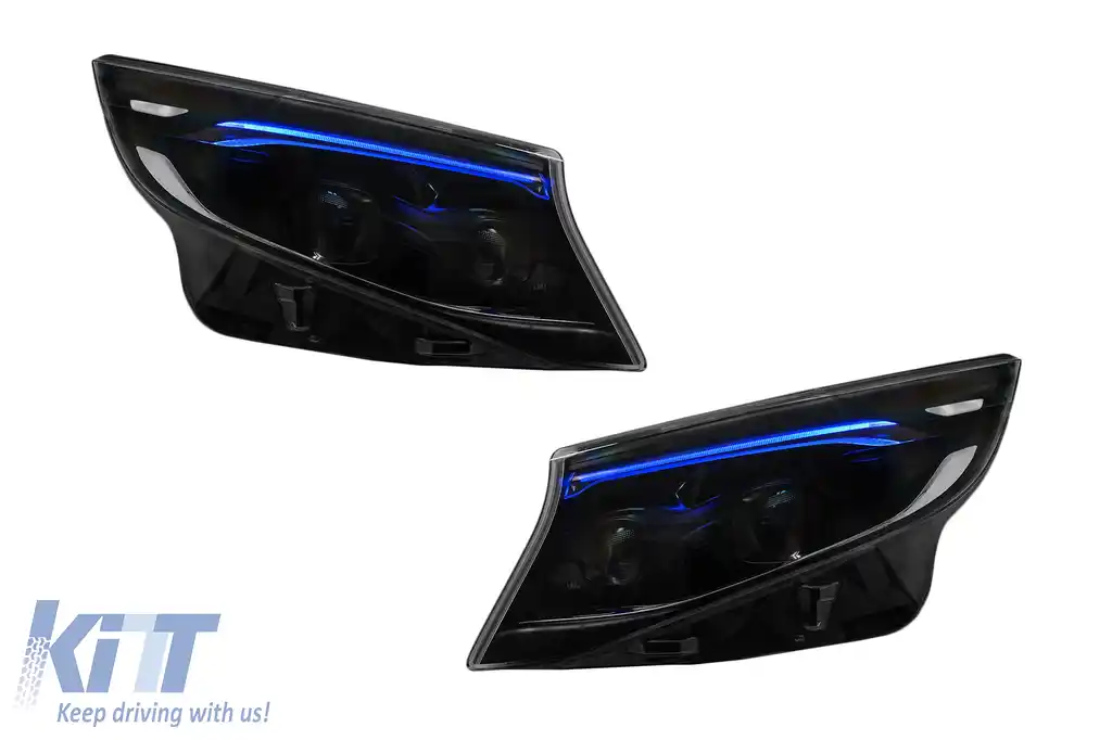 Pachet Exterior Complet compatibil cu Mercedes Vito  (2016-2023) Conversie la  2024 V Design-image-6127329