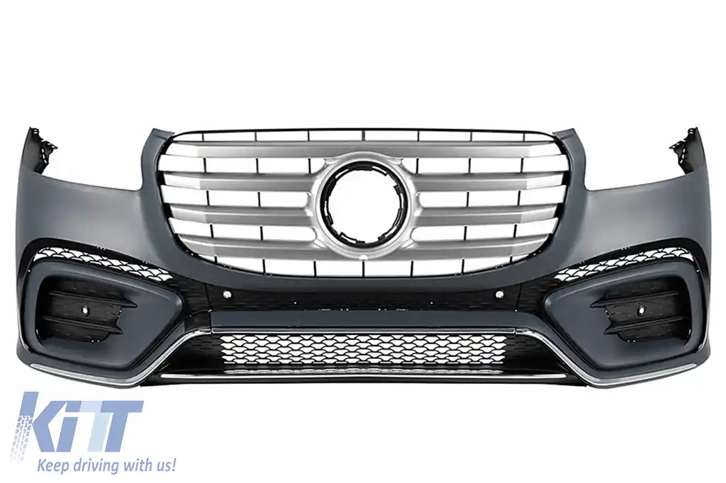 Pachet Exterior Complet compatibil cu Mercedes GLS SUV X167 (2019-2023) Conversie la Sport Line Design-image-6114800