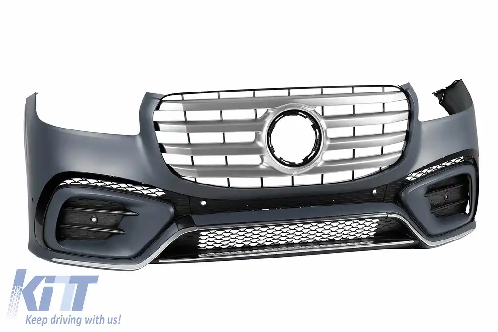 Pachet Exterior Complet compatibil cu Mercedes GLS SUV X167 (2019-2023) Conversie la Sport Line Design-image-6114801