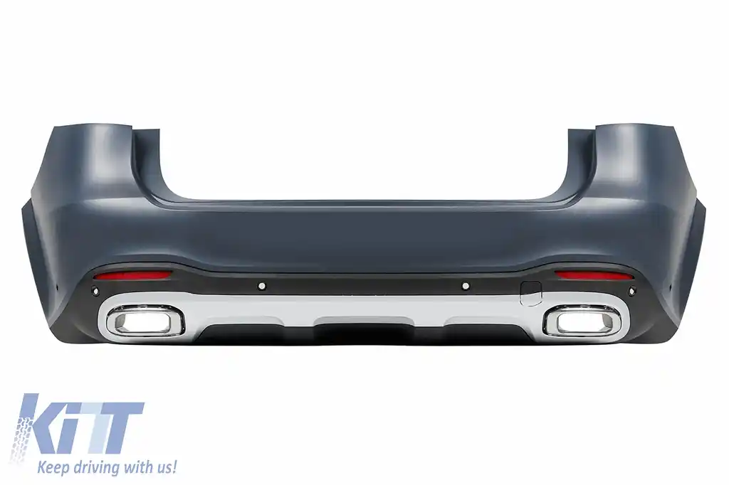 Pachet Exterior Complet compatibil cu Mercedes GLS SUV X167 (2019-2023) Conversie la Sport Line Design-image-6114803