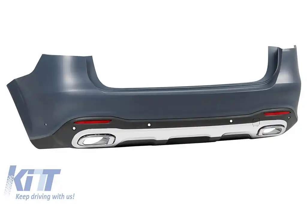 Pachet Exterior Complet compatibil cu Mercedes GLS SUV X167 (2019-2023) Conversie la Sport Line Design-image-6114804