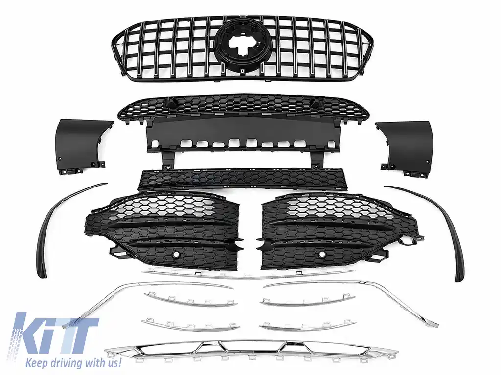 Pachet Exterior Complet compatibil cu Mercedes GLE W167 SUV (2019-Up) GLE 63S Design-image-6328828