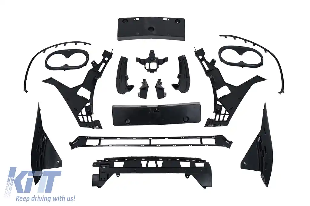 Pachet Exterior Complet compatibil cu Mercedes CLA C118 Sedan X118 Shooting Brake (2019-05.2023) CLA45 Design-image-6211386