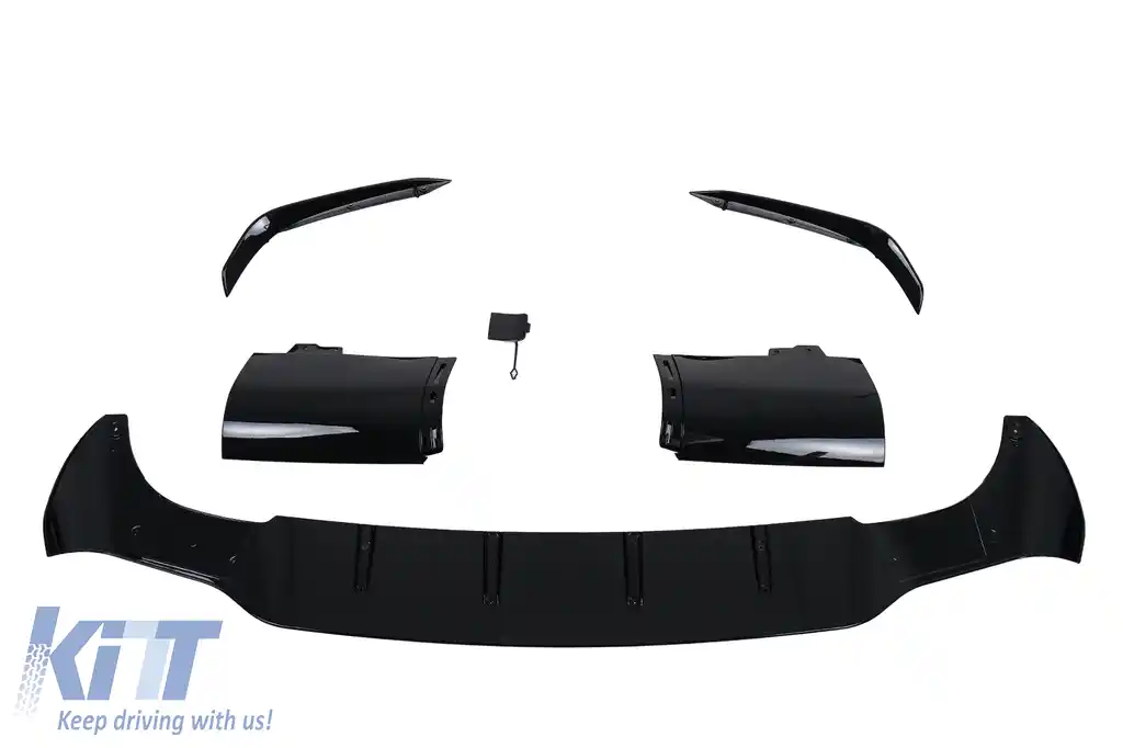 Pachet Exterior Complet compatibil cu Mercedes CLA C118 Sedan X118 Shooting Brake (2019-05.2023) CLA45 Design-image-6211389