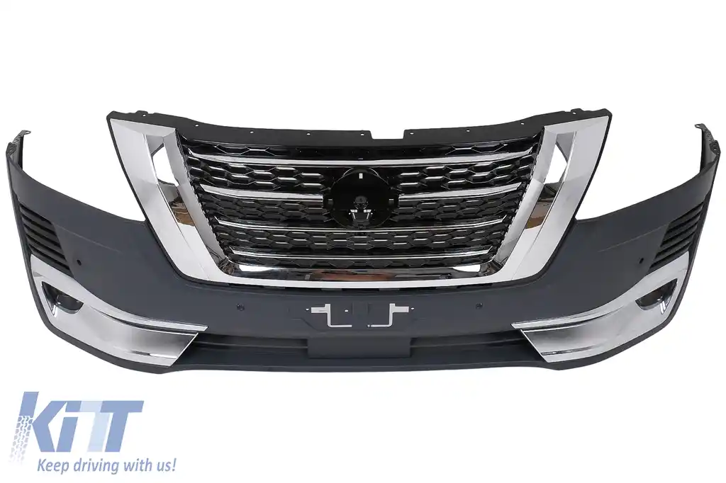 Pachet Exterior Complet compatibil cu Nissan Patrol Y62 (2015-2019) Conversie la 2020 Design-image-6114092