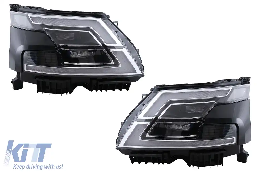 Pachet Exterior Complet compatibil cu Nissan Patrol Y62 (2015-2019) Conversie la 2020 Design-image-6114123