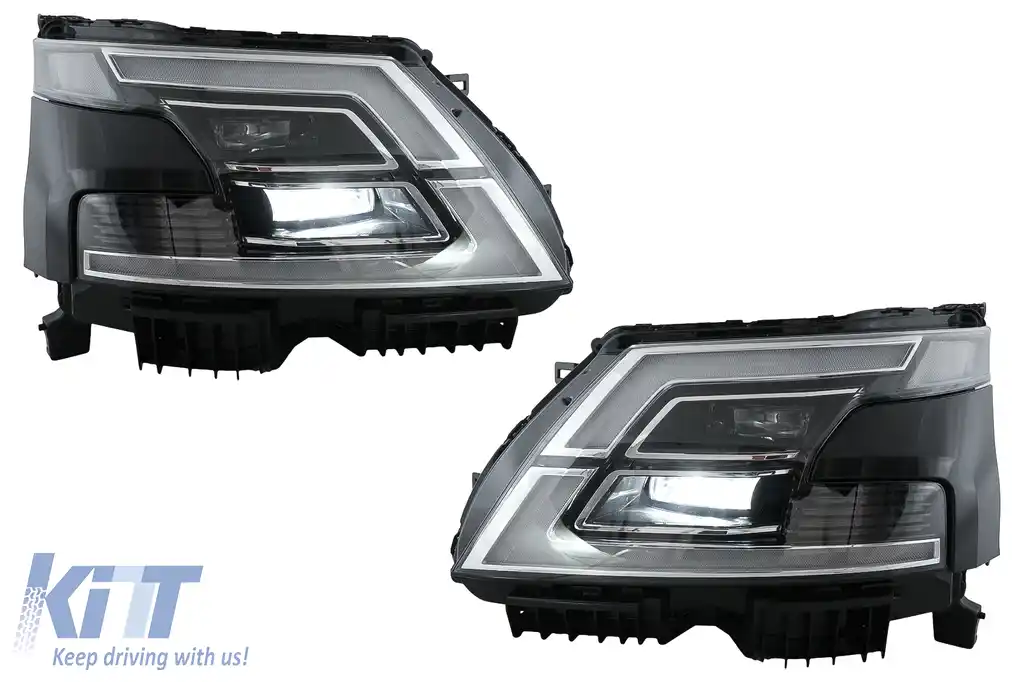 Pachet Exterior Complet compatibil cu Nissan Patrol Y62 (2015-2019) Conversie la 2020 Design-image-6114126
