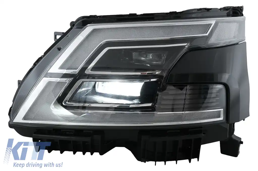 Pachet Exterior Complet compatibil cu Nissan Patrol Y62 (2015-2019) Conversie la 2020 Design-image-6114127