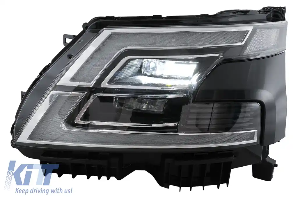 Pachet Exterior Complet compatibil cu Nissan Patrol Y62 (2015-2019) Conversie la 2020 Design-image-6114130