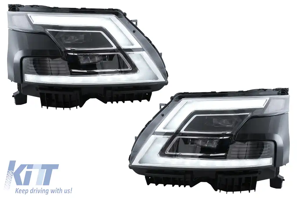 Pachet Exterior Complet compatibil cu Nissan Patrol Y62 (2015-2019) Conversie la 2020 Design-image-6114132