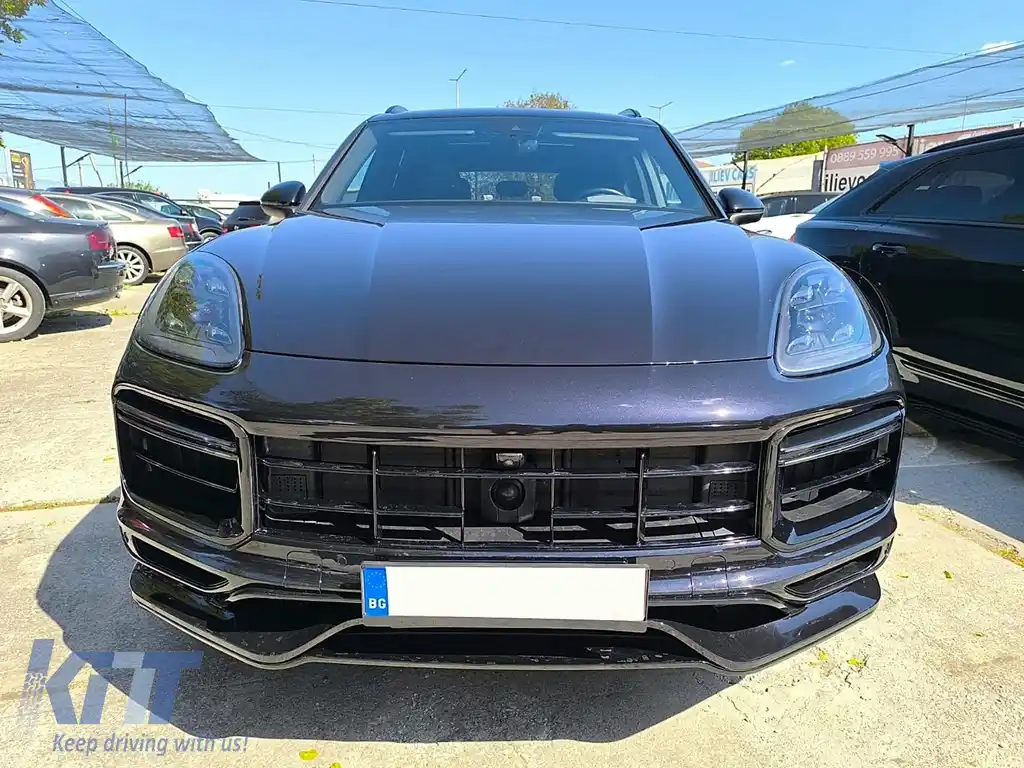 Pachet Exterior Complet compatibil cu Porsche Cayenne 9Y0 (2018-Up) Conversie la Turbo sau Aero Design-image-6112843