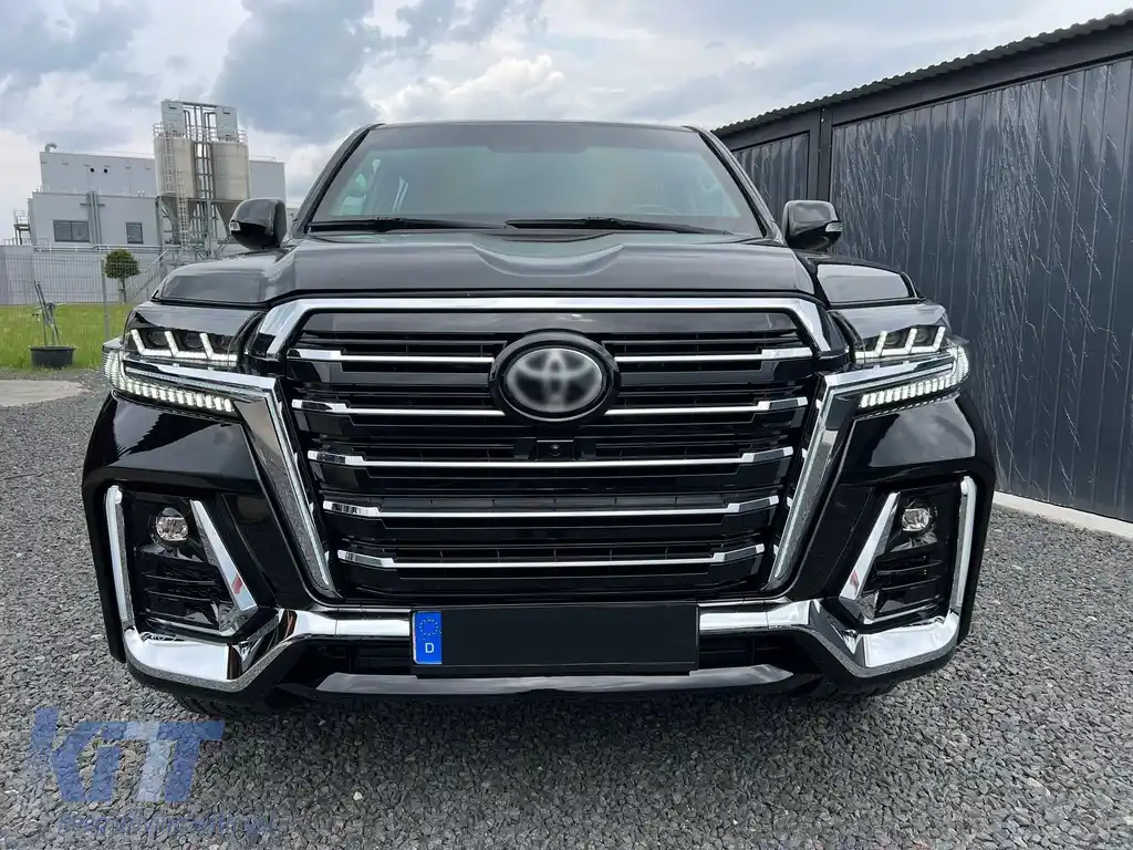 Pachet Exterior Complet compatibil cu Totota Land Cruiser J200 (2008-2016) Conversie la 2022 Design-image-6113245