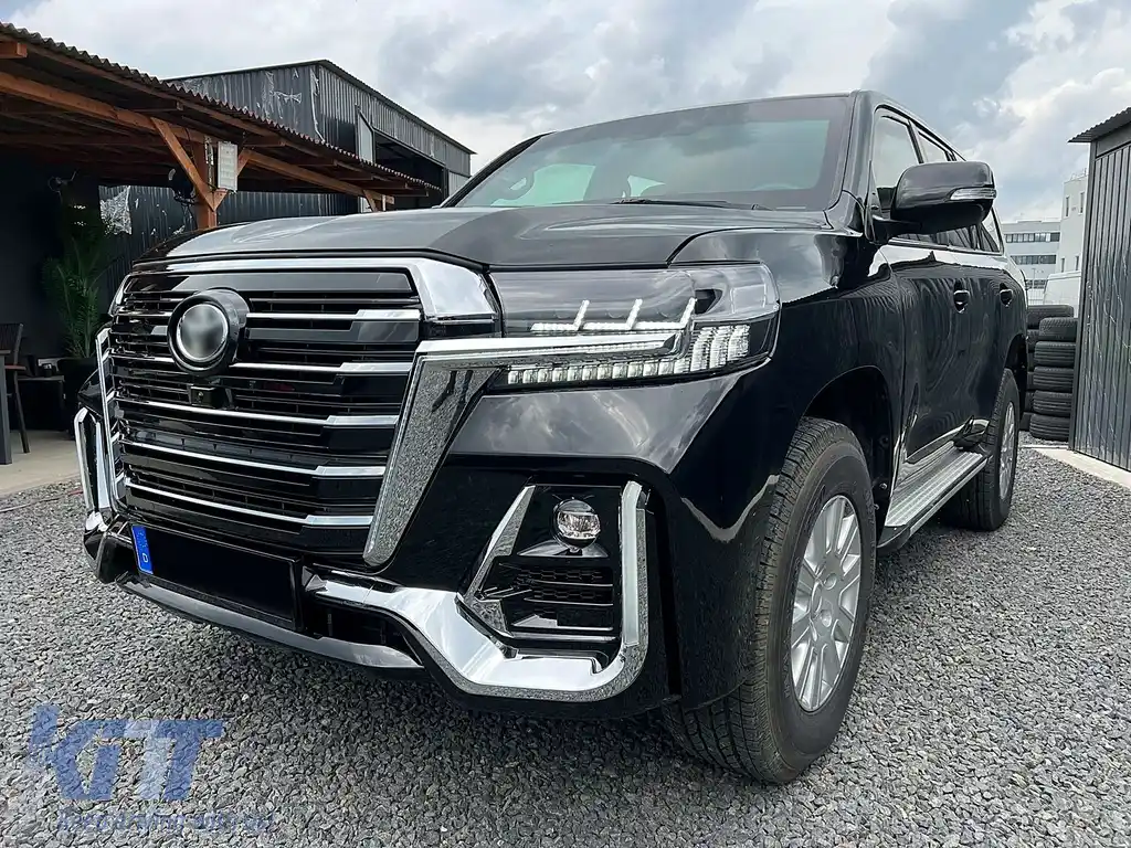 Pachet Exterior Complet compatibil cu Totota Land Cruiser J200 (2008-2016) Conversie la 2022 Design-image-6113247