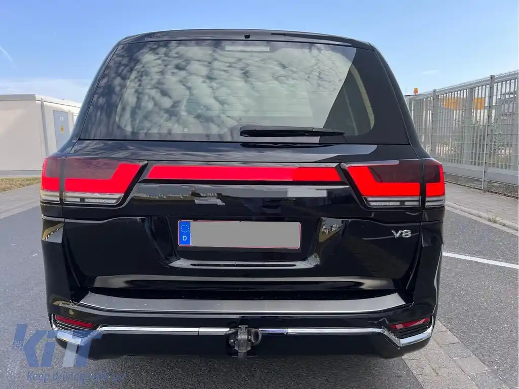 Pachet Exterior Complet compatibil cu Totota Land Cruiser J200 (2008-2016) Conversie la 2022 Design-image-6128699