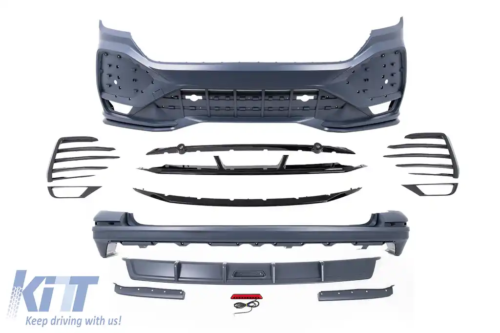 Pachet Exterior Complet compatibil cu VW Transporter T6.1 (2019-2023) Sportline Design-image-6127056