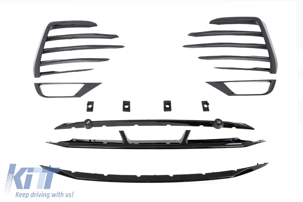 Pachet Exterior Complet compatibil cu VW Transporter T6.1 (2019-2023) Sportline Design-image-6127060