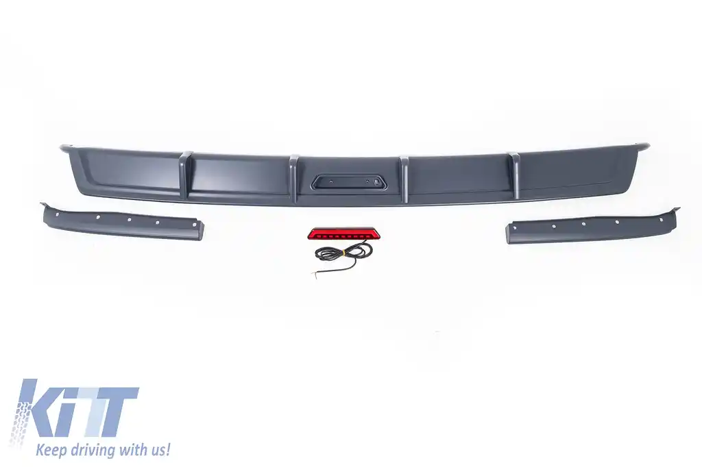 Pachet Exterior Complet compatibil cu VW Transporter T6.1 (2019-2023) Sportline Design-image-6127064