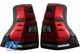 Pachet Exterior Complet Kit Conversie Facelift (2018-up) Look compatibil cu Toyota Land Cruiser Prado J150 (2010-2018)-image-6050623