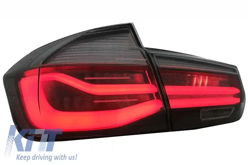 Pachet Exterior Complet M-Performance compatibil cu BMW (F30) si Stopuri LED cu Semnal Dinamic Secvential 2011-up-image-6064764