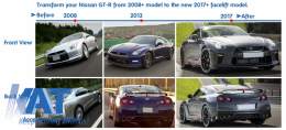 Pachet Exterior Complet Nissan GT-R (2008-2017) Facelift (2017) Design-image-6044823