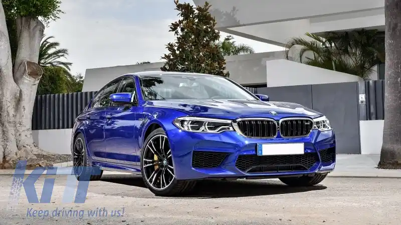 Pachet Exterior cu Aripi Laterale compatibil cu BMW Seria 5 G30 (2017-2019) M5 Design-image-6051331