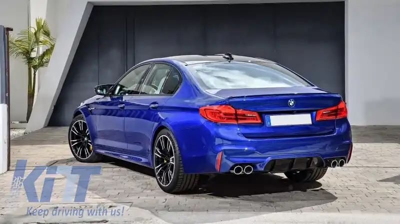 Pachet Exterior cu Aripi Laterale compatibil cu BMW Seria 5 G30 (2017-2019) M5 Design-image-6051332