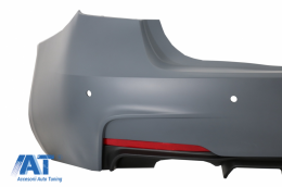 Pachet Exterior cu Aripi Laterale si Proiectoare Ceata compatibil cu BMW Seria 3 F30 (2011-2019) M-Technik Design-image-6072695
