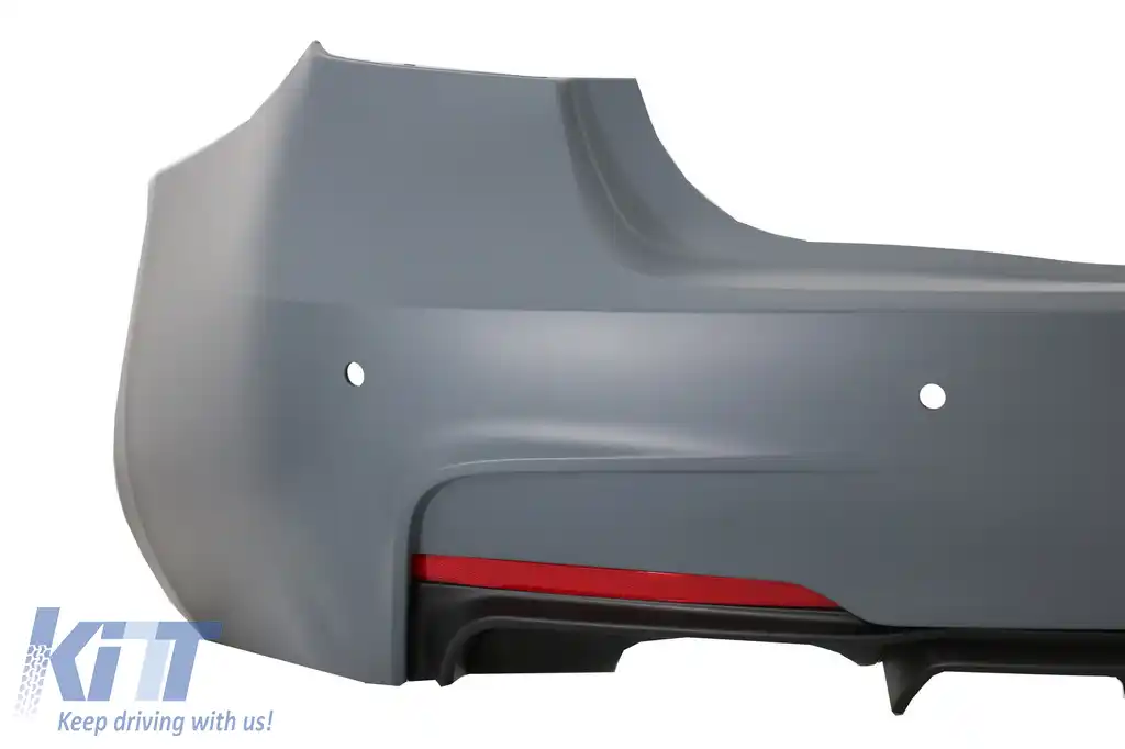 Pachet Exterior cu Aripi Laterale si Proiectoare Ceata compatibil cu BMW Seria 3 F30 (2011-2019) M-Technik Design-image-6072750