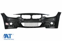 Pachet Exterior cu Difuzor Evacuare compatibil cu BMW Seria 3 F30 (2011-2019) M-Performance Design-image-6077495