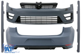 Pachet Exterior cu Faruri 3D LED DRL compatibil cu VW Golf 7 VII (11/2012-07/2017) R Design-image-6038855