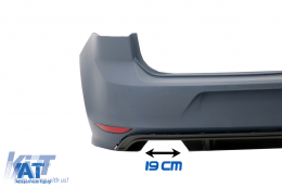 Pachet Exterior cu Faruri Bi-Xenon Look G7.5 Look LED Semnal Dinamic compatibil cu VW Golf 7 VII (11/2012-07/2017) R Design-image-6089246