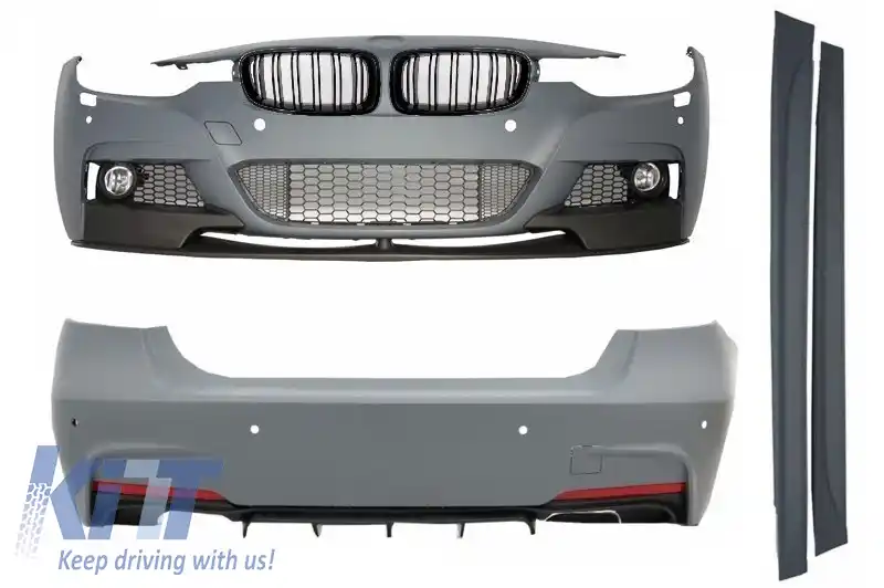 image-46-Pachet Exterior cu Grile Centrale compatibil cu BMW Seria 3 F30 (2011-2019) M-Performance Design
