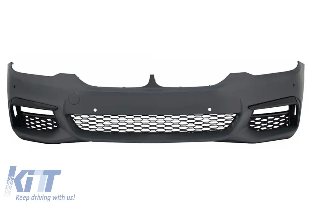 Pachet Exterior cu Grile Centrale Negru Lucios compatibil cu BMW Seria 5 G30 (2017-2019) M-Tech Design-image-6051359