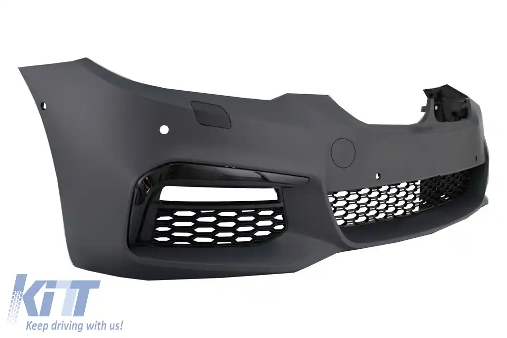 Pachet Exterior cu Grile Centrale Negru Lucios compatibil cu BMW Seria 5 G30 (2017-2019) M-Tech Design-image-6051360