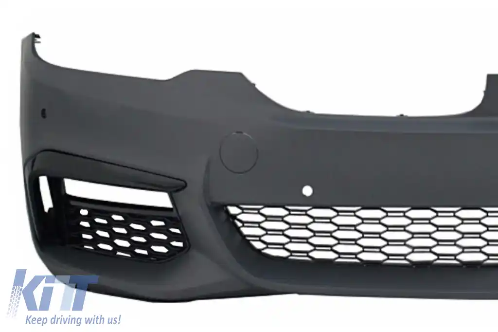Pachet Exterior cu Grile Centrale Negru Lucios compatibil cu BMW Seria 5 G30 (2017-2019) M-Tech Design-image-6051361