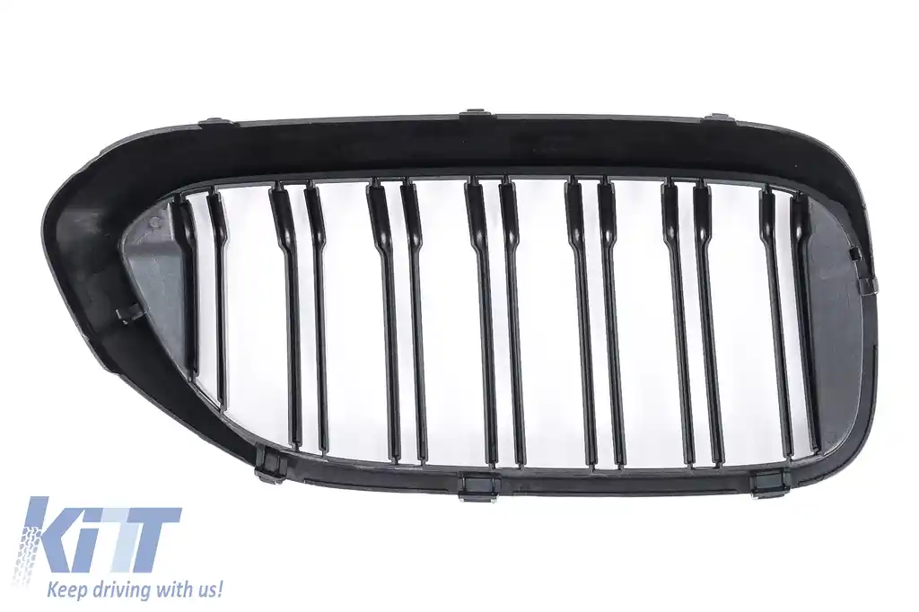 Pachet Exterior cu Grile Centrale Negru Lucios compatibil cu BMW Seria 5 G30 (2017-2019) M-Tech Design-image-6051378