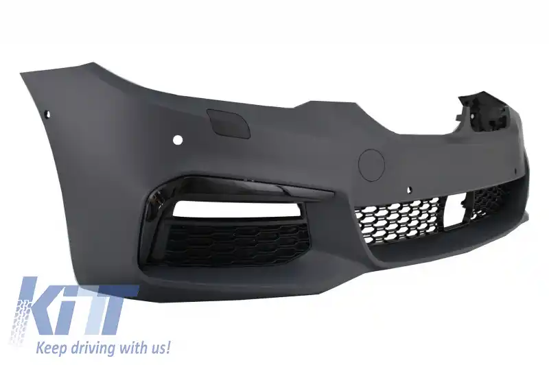Pachet Exterior cu Grile Centrale si Tobe Ornament compatibil cu BMW Seria 5 G30 (2017-2019) M-Tech Design-image-6068593