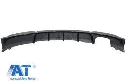 Pachet Exterior cu Prelungire Bara Fata si Difuzor compatibil cu BMW Seria 3 F30 (2011-2019) M-Performance Design Carbon-image-6077423