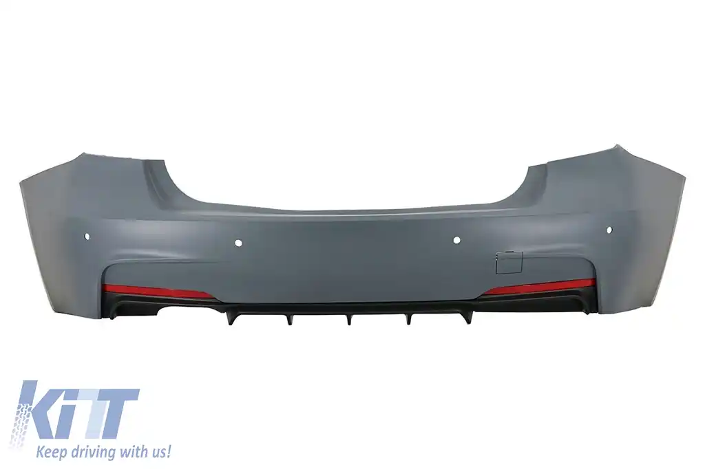 Pachet Exterior cu Proiectoare Ceata si Capace oglinzi compatibil cu BMW Seria 3 F30 (2011-2019) M-Technik Design-image-6072663