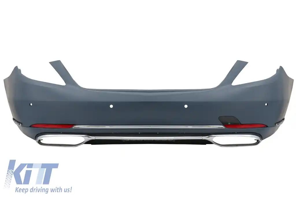 Pachet Exterior cu Stopuri Full LED Semnalizare Dinamica compatibil cu Mercedes S-Class W222 (2013-Up) S63 M-Design-image-6080961