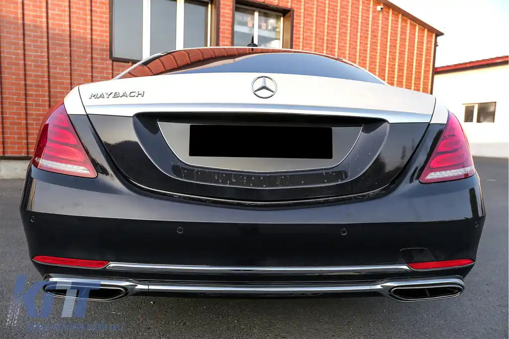 Pachet Exterior cu Stopuri Full LED Semnalizare Dinamica compatibil cu Mercedes S-Class W222 (2013-Up) S63 M-Design-image-6080980