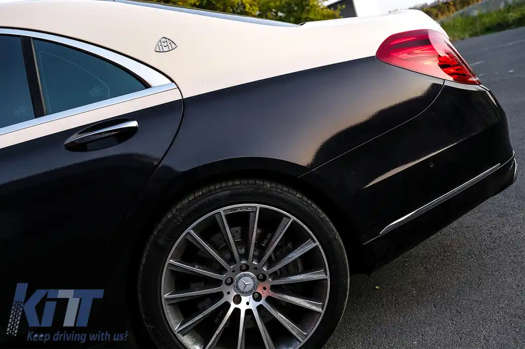 Pachet Exterior cu Stopuri Full LED Semnalizare Dinamica compatibil cu Mercedes S-Class W222 (2013-Up) S63 M-Design-image-6080982