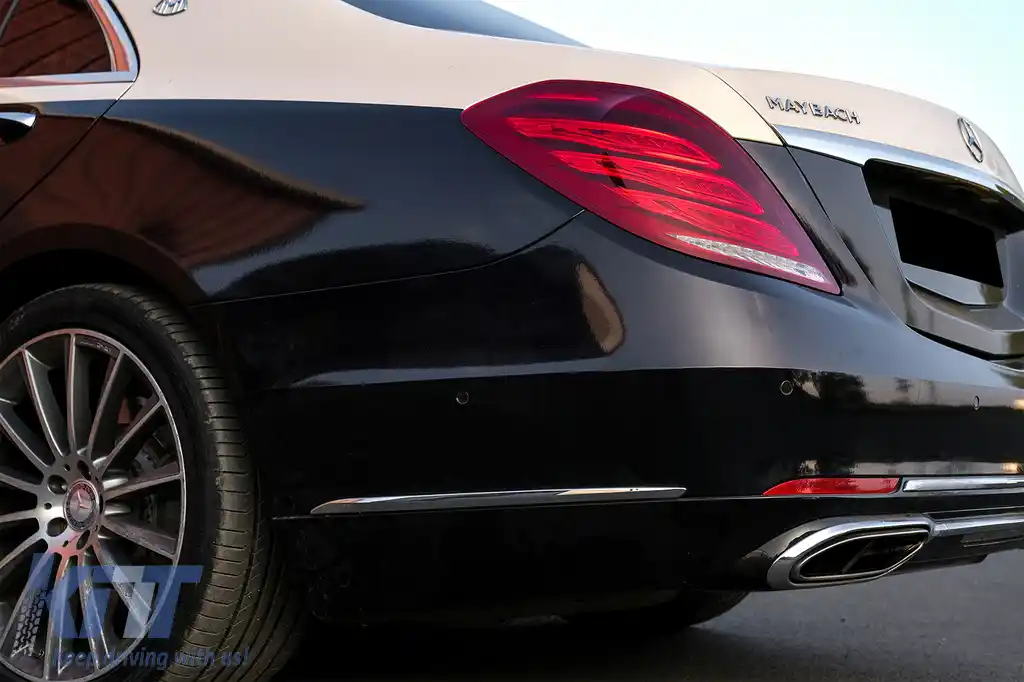 Pachet Exterior cu Stopuri Full LED Semnalizare Dinamica compatibil cu Mercedes S-Class W222 (2013-Up) S63 M-Design-image-6080983