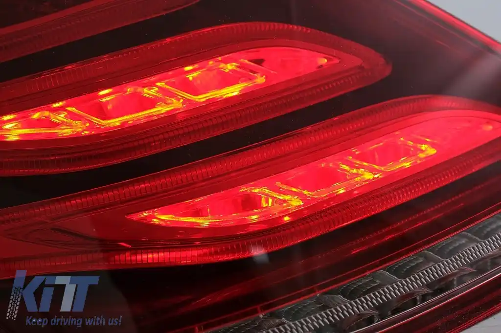 Pachet Exterior cu Stopuri Full LED Semnalizare Dinamica compatibil cu Mercedes S-Class W222 (2013-Up) S63 M-Design-image-6080987