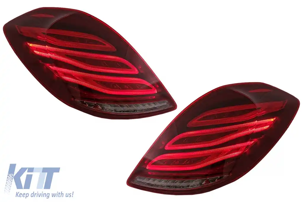 Pachet Exterior cu Stopuri Full LED Semnalizare Dinamica compatibil cu Mercedes S-Class W222 (2013-Up) S63 M-Design-image-6080988