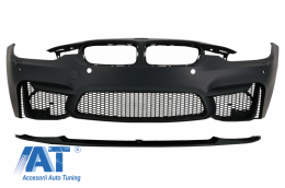 Pachet Exterior cu Tobe Ornamente Carbon compatibil cu BMW F30 (2011-2019) EVO II M3 CS Style Fara Proiectoare-image-6059538