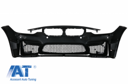 Pachet Exterior cu Tobe Ornamente Carbon compatibil cu BMW F30 (2011-2019) EVO II M3 CS Style Fara Proiectoare-image-6059540