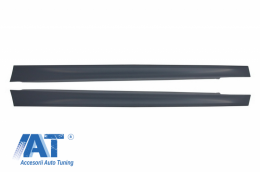Pachet Exterior cu Tobe Ornamente Carbon compatibil cu BMW F30 (2011-2019) EVO II M3 CS Style Fara Proiectoare-image-6059544