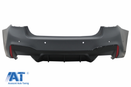 Pachet Exterior cu Tobe Ornamente compatibil cu BMW Seria 5 G30 (2017-2019) M5 Design-image-6071812